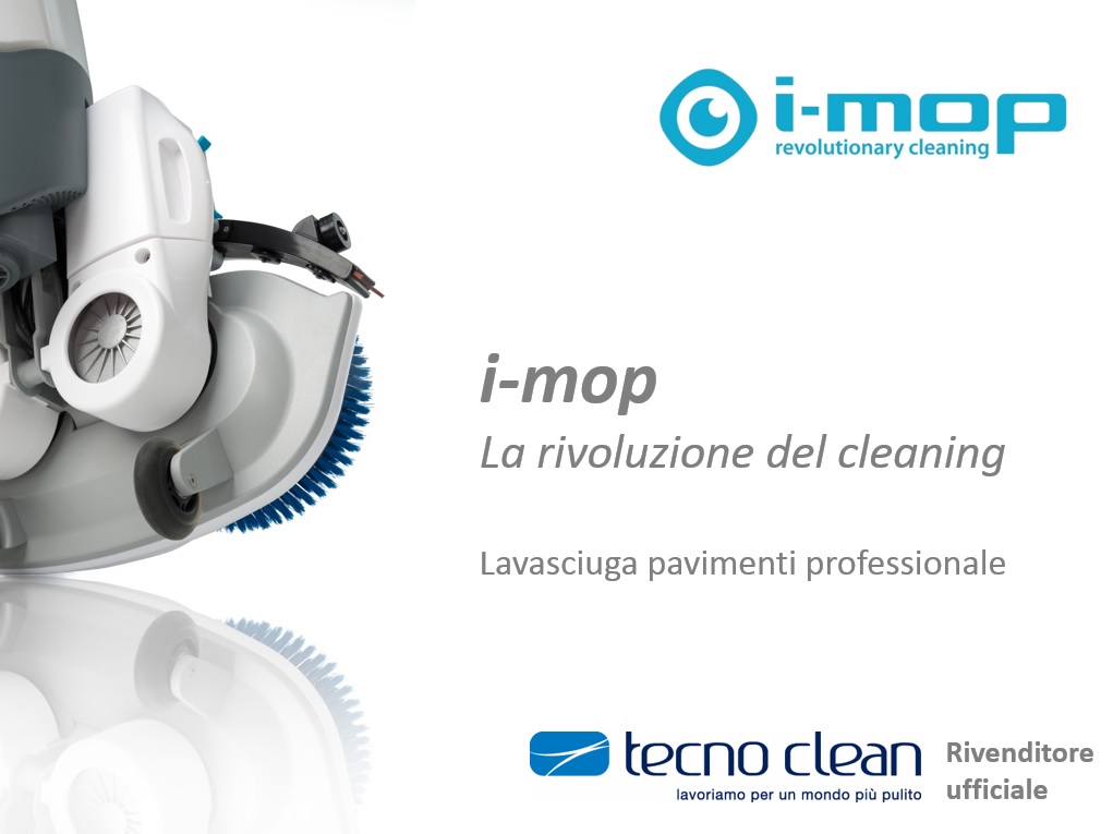 i-mop lavasciuga pavimenti | Tecno Clean i-mop lavasciuga pavimenti professionale | Tecno Clean rivenditore ufficiale